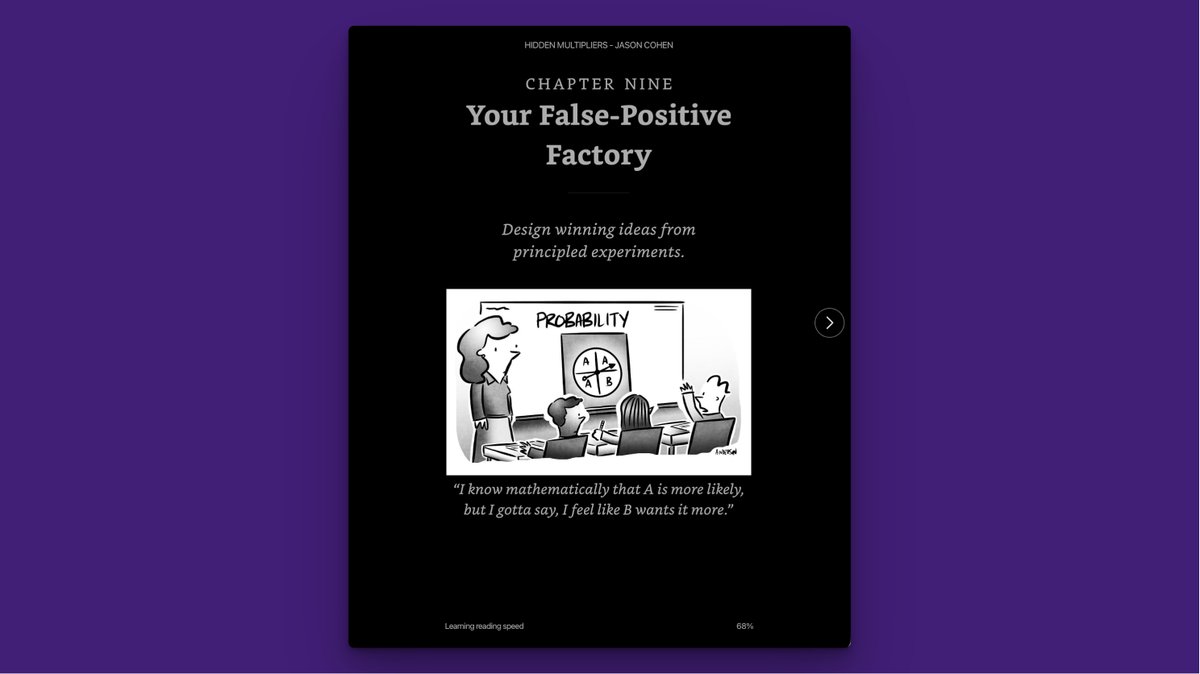 josh_m_may's tweet photo. really liked this chapter from Hidden Multipliers by @asmartbear 

some of it is “basic stuff” but basic stuff is easy to overlook https://t.co/AfoHCWYO9g