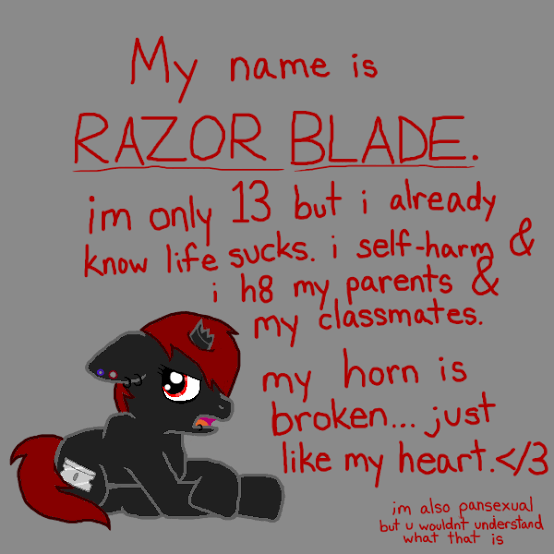 suwibi_n's tweet photo. but then you do anyways #iamthehorse https://t.co/VMPejfNvD9