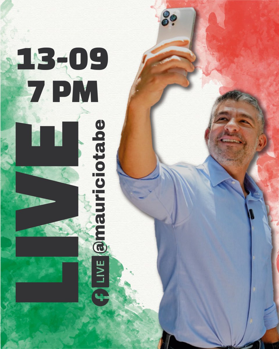 mauriciotabe's tweet photo. Como cada domingo, al rato nos vemos en el live.

🗓️ HOY, 7 pm
📲 https://t.co/8ZrAigOQXB. https://t.co/5qsXY4iciw