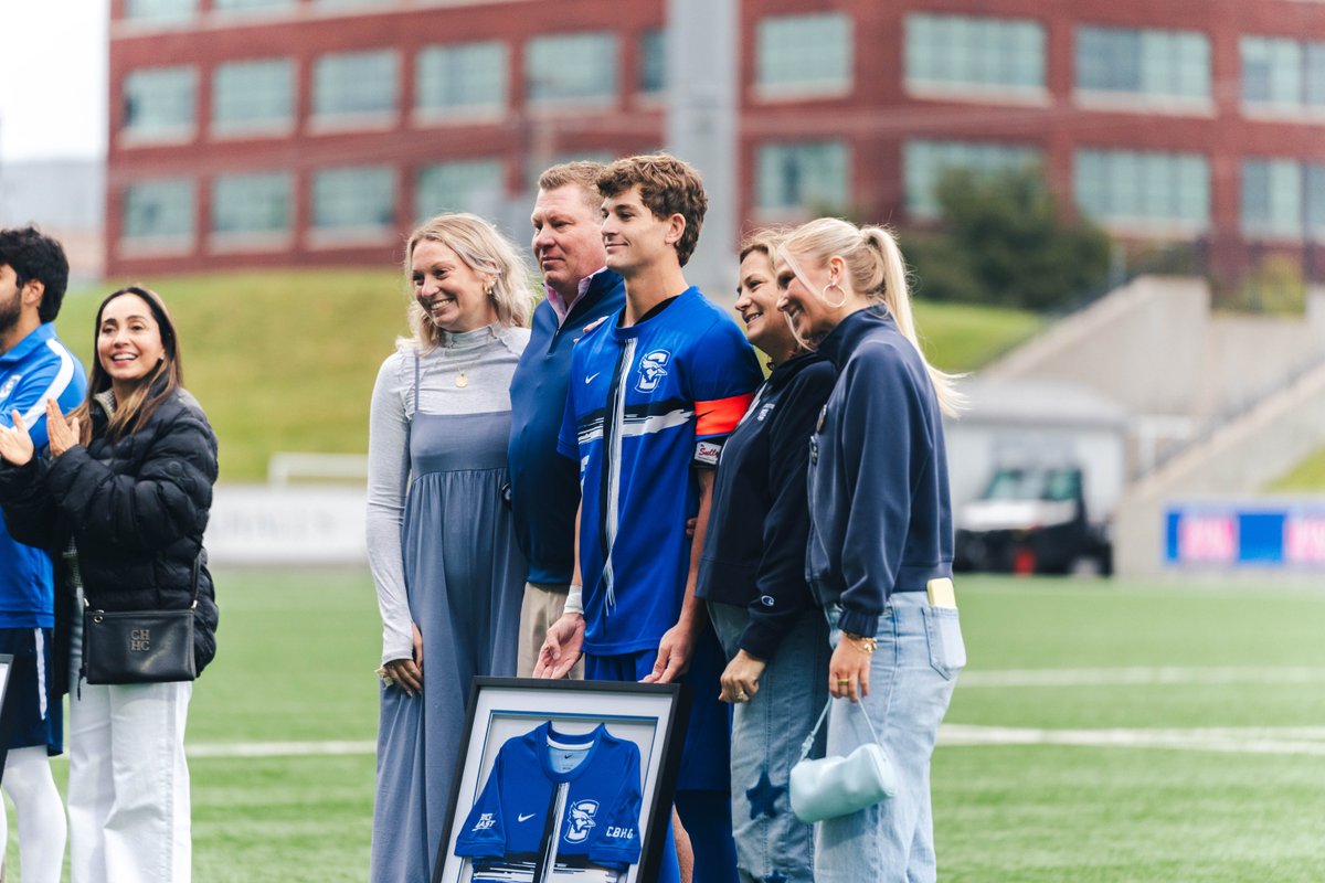 creightonmsoc's tweet photo. We 💙 our seniors

#GoJays https://t.co/CXZS2Z9evh