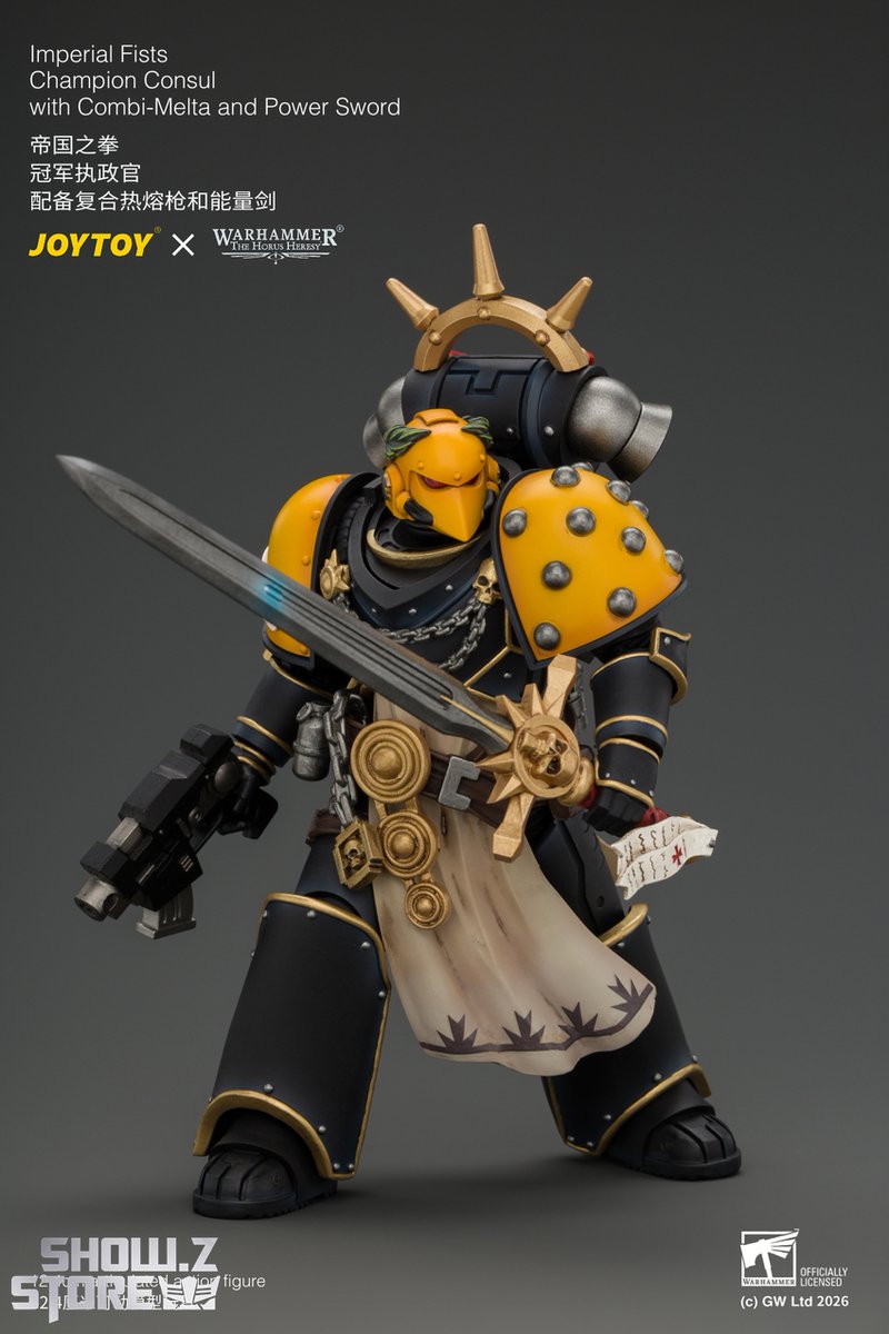 ShowZStore's tweet photo. [Pre-Order] JoyToy JT05121 1/18 Warhammer The Horus Heresy Imperial Fists Champion Consul with Combi-Melta and Power Sword
$49.99
https://t.co/eMCxSQElHI

#actionfigure #transformer #modelkit #showzstore #Showzdailyreport https://t.co/ap54Tr90SL