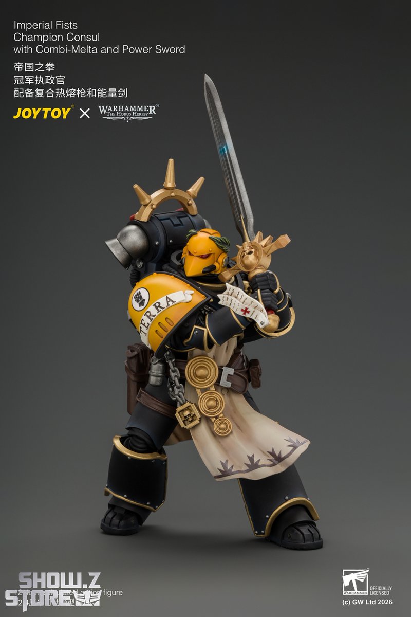 ShowZStore's tweet photo. [Pre-Order] JoyToy JT05121 1/18 Warhammer The Horus Heresy Imperial Fists Champion Consul with Combi-Melta and Power Sword
$49.99
https://t.co/eMCxSQElHI

#actionfigure #transformer #modelkit #showzstore #Showzdailyreport https://t.co/ap54Tr90SL