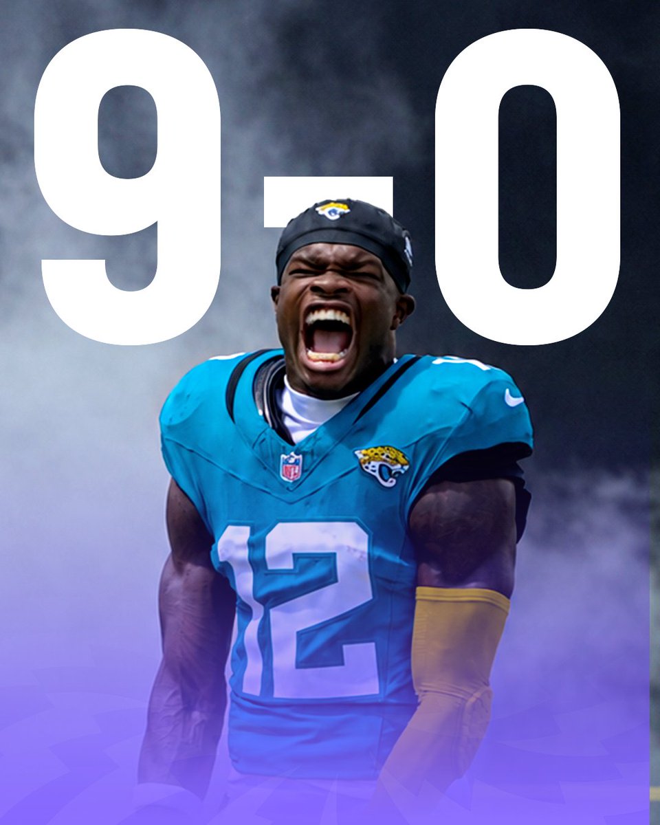 HardRockBet's tweet photo. The Jacksonville Jaguars have won nine straight regular season games 👀 https://t.co/KiLFfbo54C
