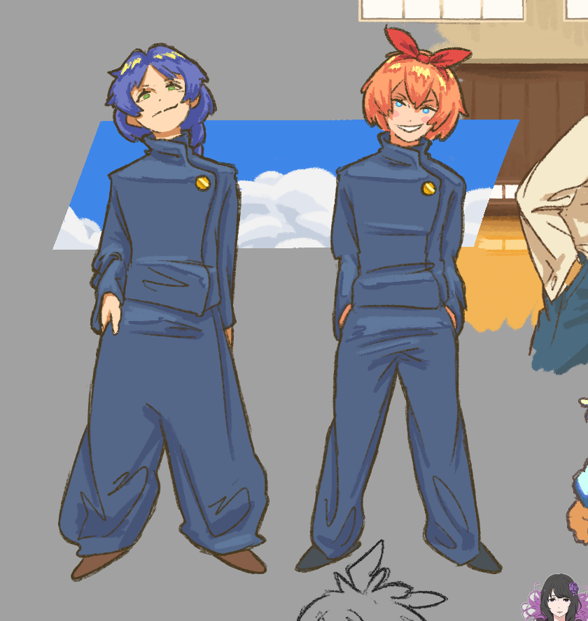 04D9C4's tweet photo. crossover slop that came to mind after the shaula episode #rezero #リゼロ https://t.co/OWCrLijvKr