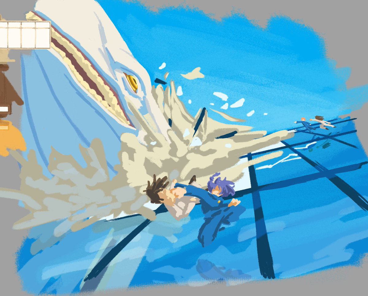04D9C4's tweet photo. crossover slop that came to mind after the shaula episode #rezero #リゼロ https://t.co/OWCrLijvKr