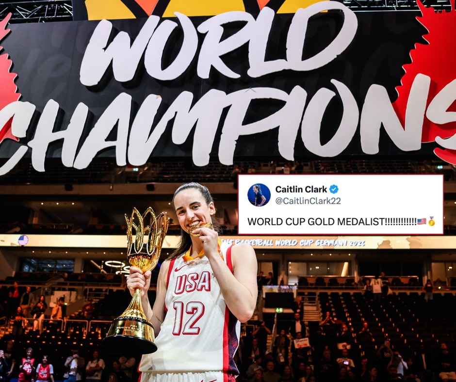 IndianaFever's tweet photo. world champion CC 🥇❤️

📸: FIBA Women’s Basketball World Cup https://t.co/kTGeJ6VwzJ