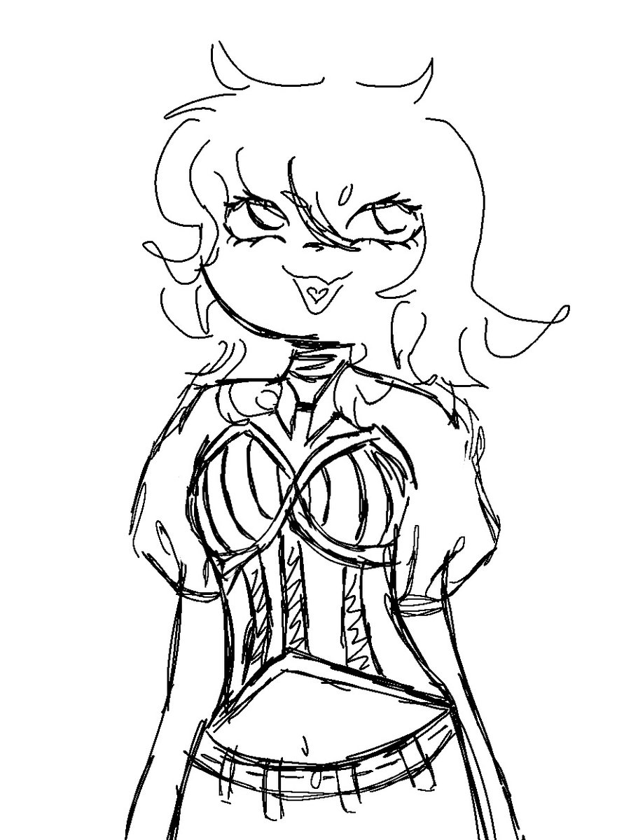 Viothedog's tweet photo. @rawrrawhh Here’s the sketch so far https://t.co/4kHKt0pUn4