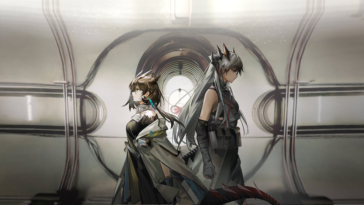 EnforcerNoXV's tweet photo. knew arknights was the game for me when i found out there were divorced lesbians who have shared custody of their daughter that also has a fragment of satan in her https://t.co/HdKtDvtbHG