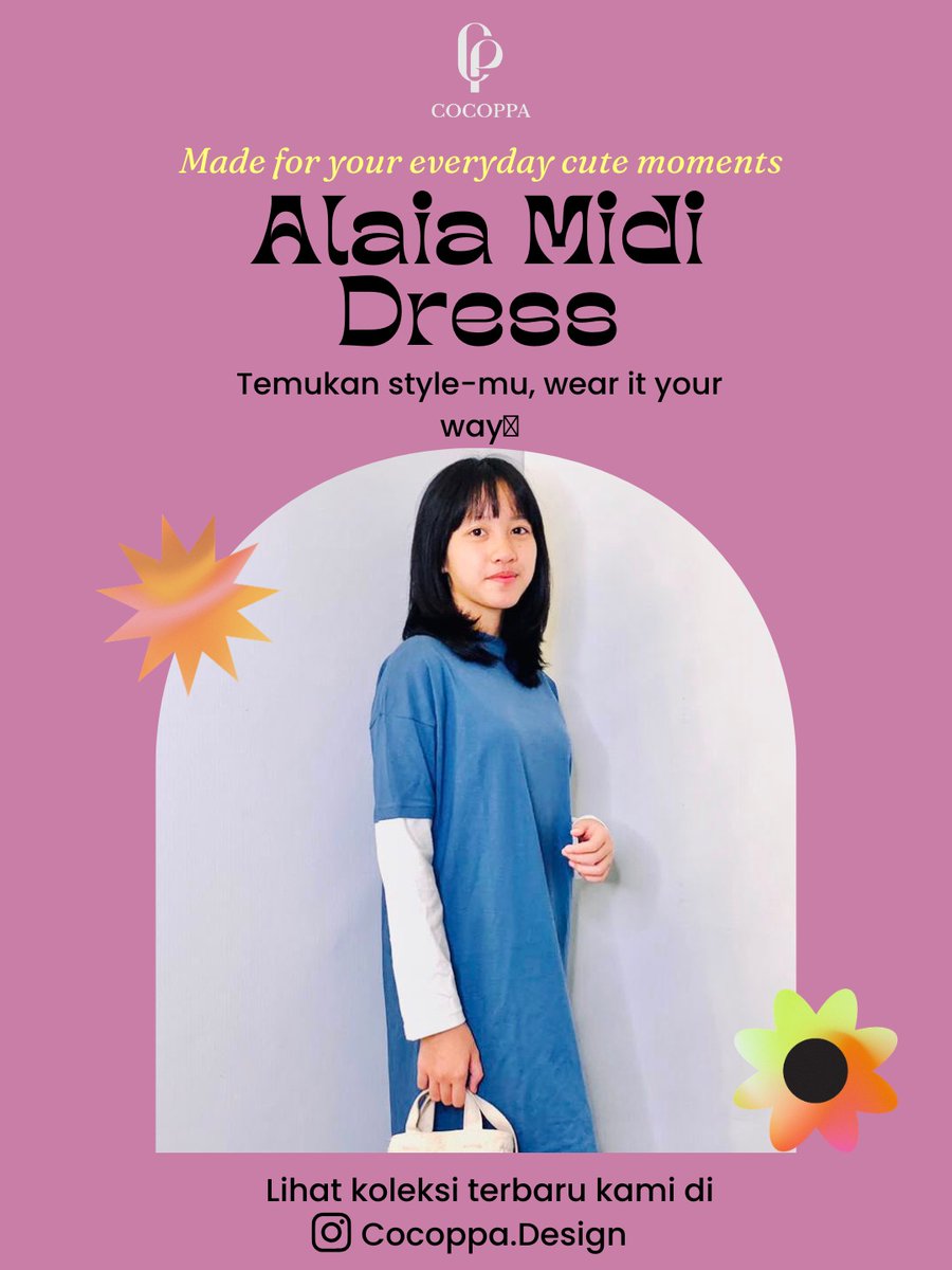 yarcakseni's tweet photo. ALAIA MIDI DRESS

Temukan style-mu bersama Alaia Midi Dress. Potongannya manis, nyaman dipakai, dan siap bikin penampilanmu makin standout. Tampilkan gaya terbaikmu dengan versimu sendiri. https://t.co/ThECZiFcUS