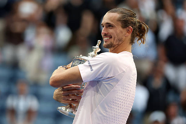 christophclarey's tweet photo. The most touching part of Alexander Zverev's 1st #USOpen victory speech

"I want to thank one more person who is never actually watching my matches but is the most important person in my tennis life and in my life in general. Because when your 4-year-old son gets diagnosed with diabetes and doctors in the office tell you that life and sports will be very, very limited for that child it takes a very, very strong mother to walk out of those offices and say, 'My son will be whatever he wants to be, if he wants to be a tennis player he will be a tennis player, if he wants to do something else he will do something else. But this illness will not define us.'"

#getty