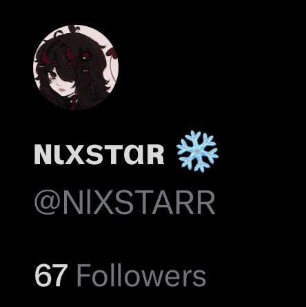 NlXSTARR's tweet photo. oigan gracias por los 67 los tqm 🩵 https://t.co/YFbPQlP0Sz