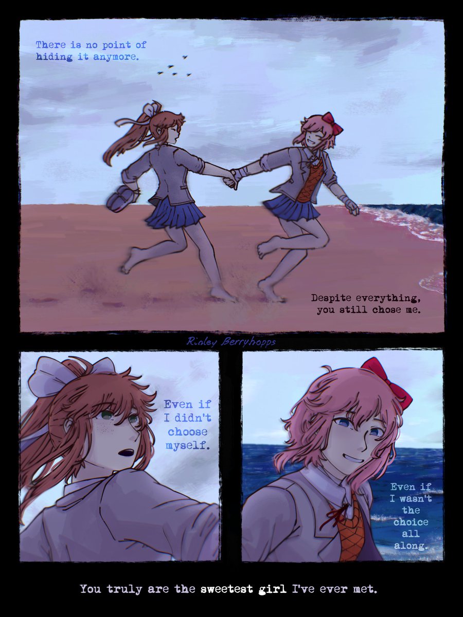 RinleyxTweets's tweet photo. "Sweetest Girl" 🌊

#DDLC #Monika #Sayori #Sayonika https://t.co/AgIPVkUI0M