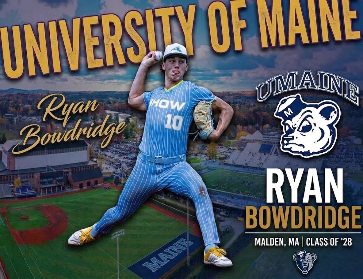 cburybaseball's tweet photo. Huge congratulations to ‘28 1B/OF/RHP Ryan Bowdridge for committing to the University of Maine! I couldn’t be more proud! #rollsaints #nowtheworkreallybegins @CburyAthletics @CburyFootball @UMaineBaseball @NE_Baseball @PBNewEngland https://t.co/VyADbGO1fc
