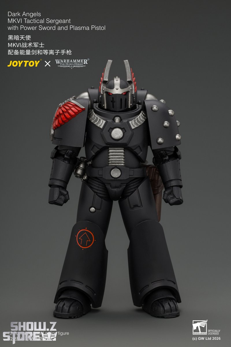 ShowZStore's tweet photo. [Pre-Order] JoyToy JT05138 1/18 Warhammer The Horus Heresy Dark Angels MKVI Tactical Sergeant with Power Sword and Plasma Pistol
$33.99
https://t.co/maBR9DyV40

#actionfigure #transformer #modelkit #showzstore #Showzdailyreport https://t.co/3Zxm8UvPCS