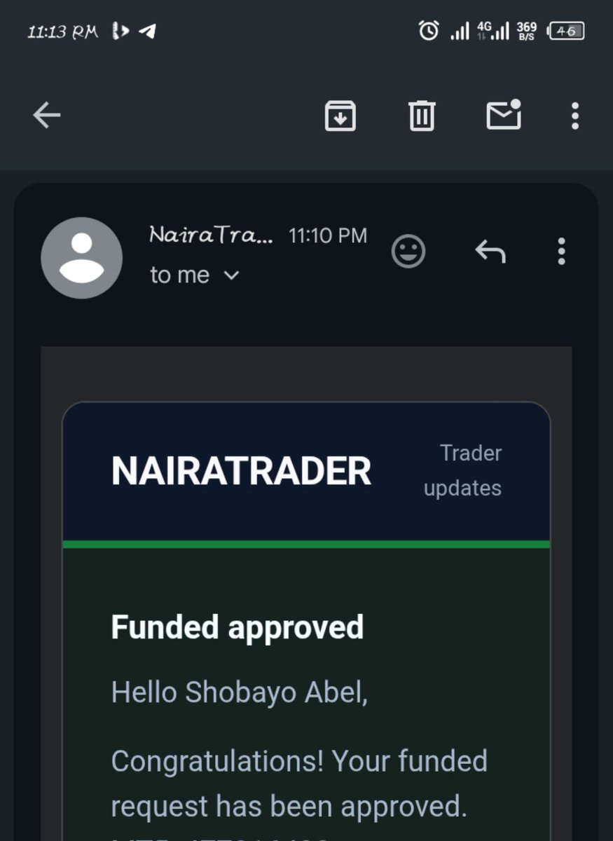 Abel_Ceeks's tweet photo. The comeback is complete. 🫡

Phase 1 ✅
Phase 2 ✅
FUNDED 🟢💰

Those certificates hit different after everything.

@NairaTrader, we move. 📈

Grow Wealth Young Dreamer💰 https://t.co/LpgJpuZXCf