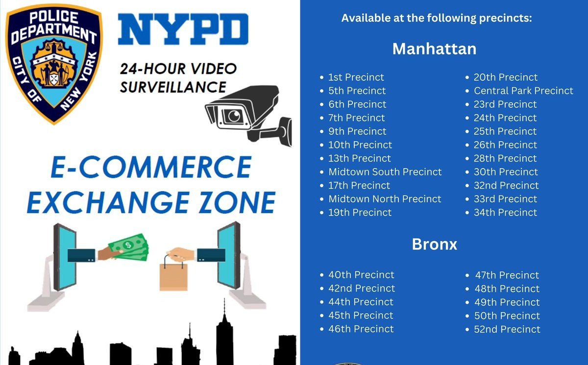 NYPDPSA4's tweet photo. Online Shopping Scam🛒🛍️️: When shopping on Facebook Marketplace, always try to meet in person &amp; view the product. There are a variety of scams that rely on shipping products. Some scammers doctor photos to trick you into paying more than you should. https://t.co/3O6xUjsEs4