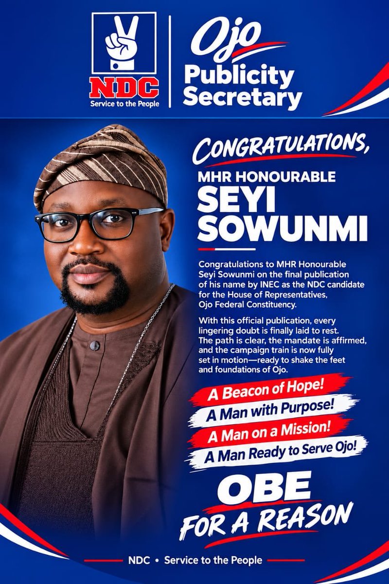 Giftedgift23's tweet photo. Congratulations Sir 
We are voting NDC from Top to Bottom https://t.co/CLhHK2AKgd