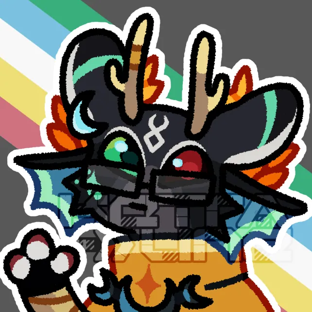ketraline's tweet photo. icon for my friend sparkyerror !!! this oc is so cute omfg
#rainworldoc https://t.co/W3PDYhFfCR