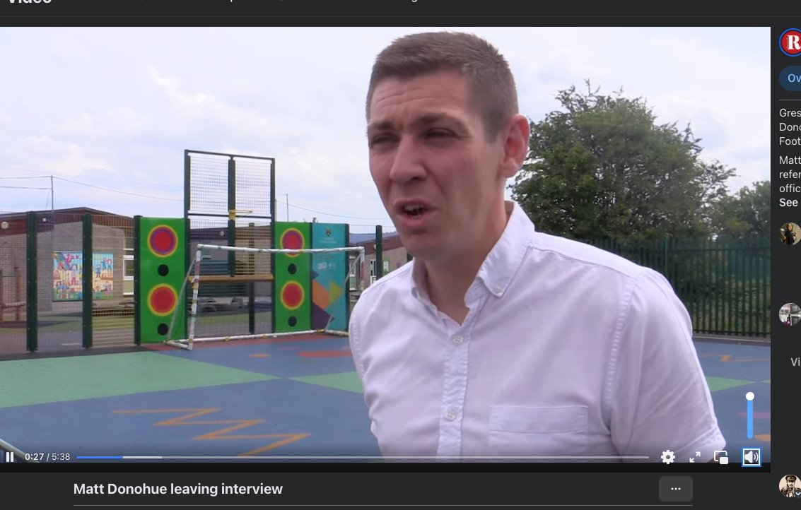 UtdLifers's tweet photo. HERE WE GO

The VAR referee Matt Donohue managed sports provisions at Gresswell school for 8 years.  

Guess who funded that school's sports programmes while he was there? 

Yes, Manchester City. 

They funded this guy for nearly a decade. https://t.co/pPZc6KhmHt