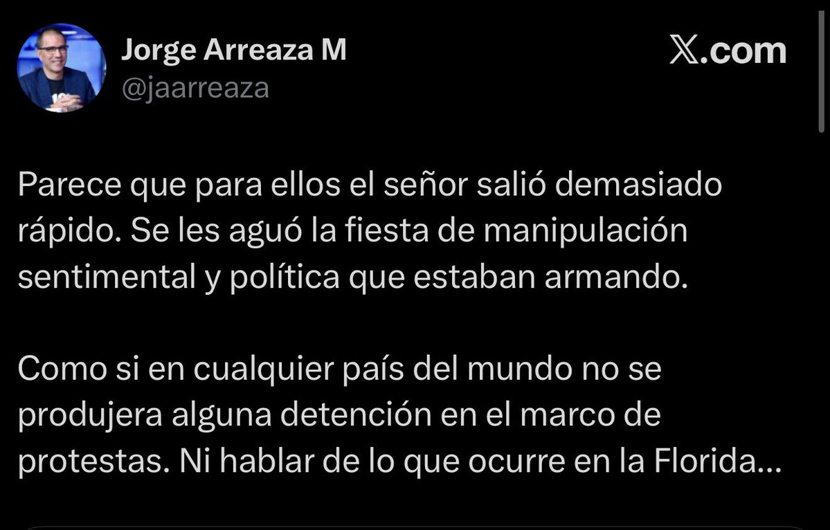 Javierito321's tweet photo. No puede ser que Arreaza compare detenciones de ICE por vainas migratorias a que una tanqueta le pase por encima a un ciudadano Venezolano porque tiene hambre y se le va la luz.

Lo de la tanqueta ya no pasa solo porque Trump los bombardeó el 3 de Enero, si no, todavía sucediera. https://t.co/XC3OTzKwMB