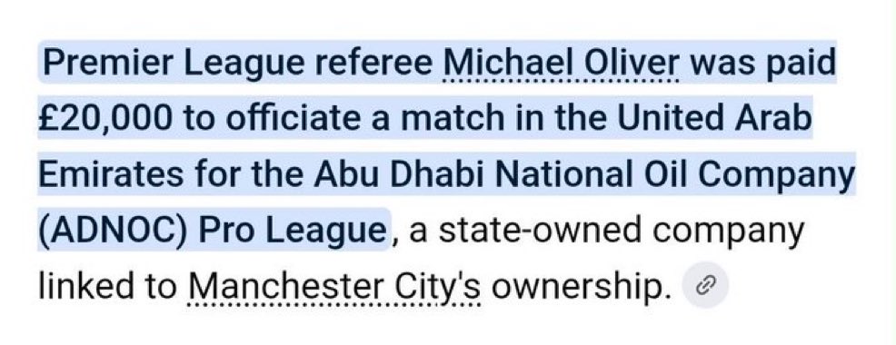 FPLfrasier's tweet photo. I know he wasn’t on VAR. But, how is he allowed to referee City games? https://t.co/ay2kt6la0q
