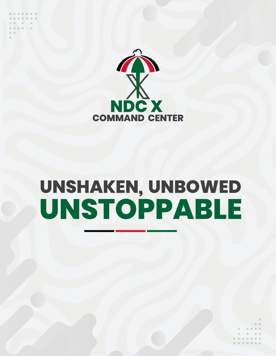 LongLyf2's tweet photo. UNSHAKEN in our facts. UNBOWED under pressure. UNSTOPPABLE in our mission. This is the Command Center creed.

UNSHAKEN. UNBOWED. UNSTOPPABLE.
#NDCXCOMMANDCENTER https://t.co/goD2pFxPqF