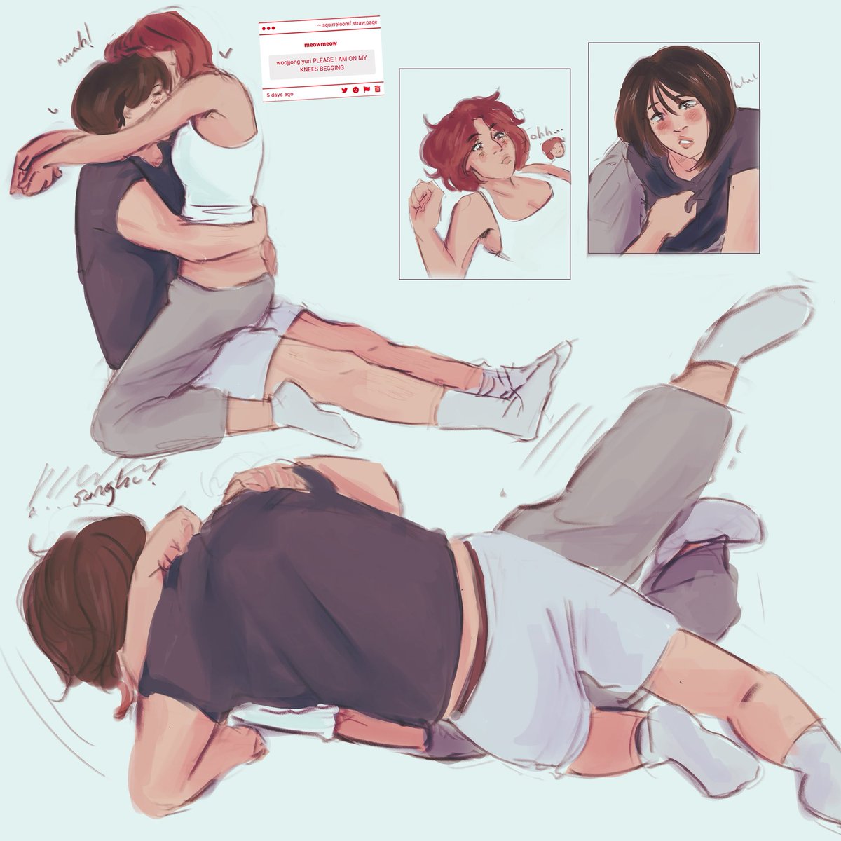 ynhoyuri's tweet photo. 🐈‍⬛🐻 positions https://t.co/Zhwzbsmnyd