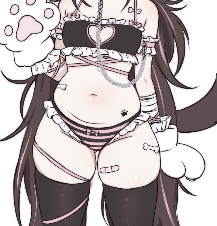 2dpup_'s tweet photo. @TheDarkEnjoyer do mine count 🐾🎀 https://t.co/outsTRzhEl