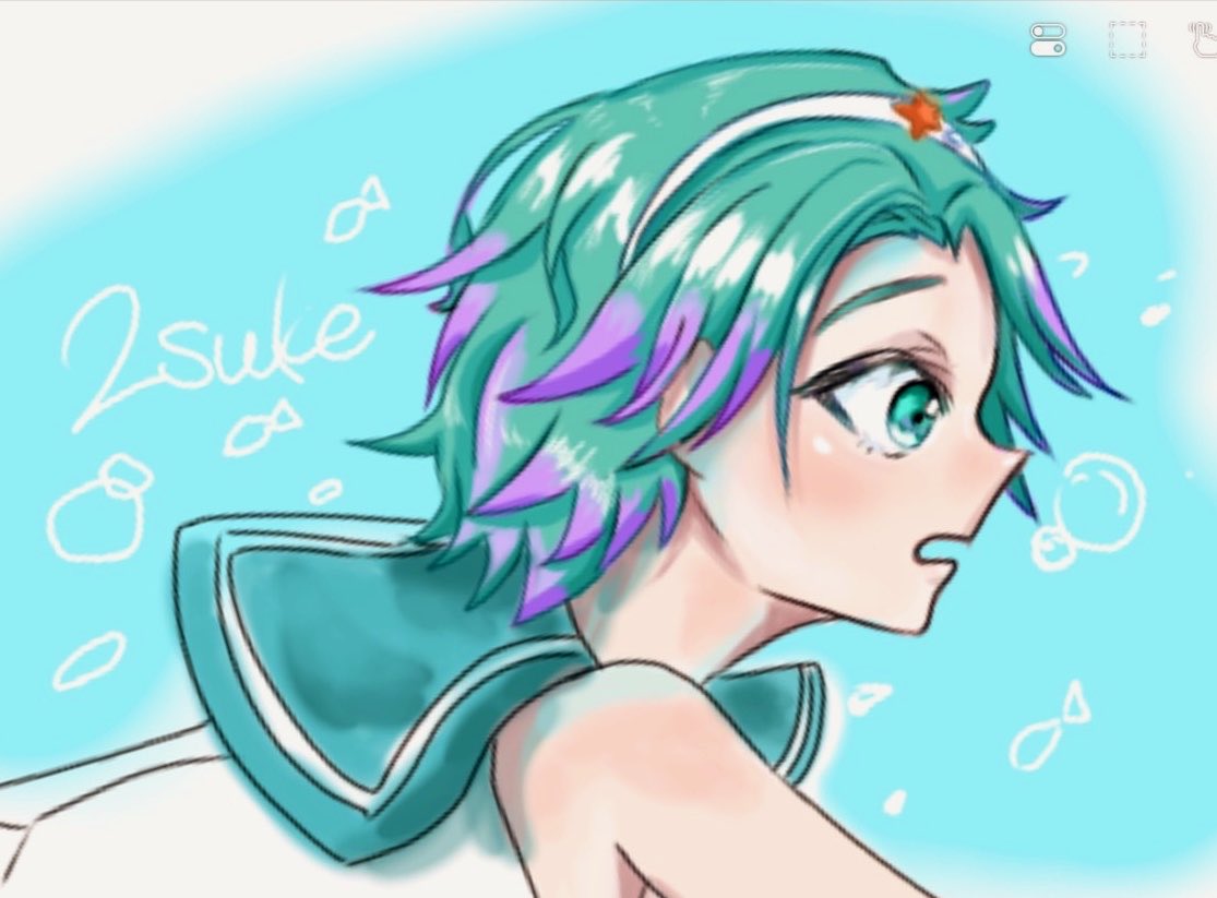 kamami2suke's tweet photo. 🫧🐬🫧過去絵かわいい🫧
 #イラスト  #絵柄が好みって人にフォローされたいㅤㅤ https://t.co/JcroasuPBH