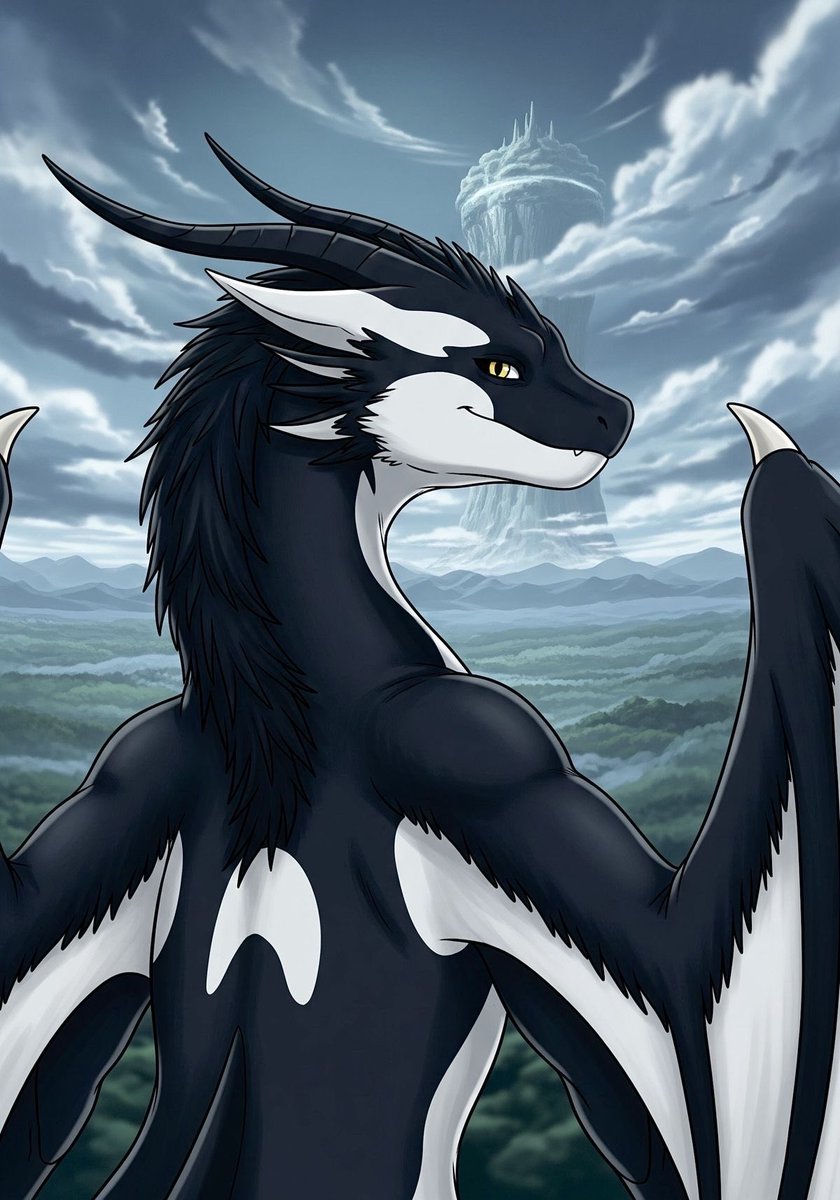 VivekSh29414729's tweet photo. Standing tall above the misty valleys this powerful dragon surveys his domain beneath stormy skies 🐉⚡

#DragonArt #FantasyArt #EpicDragon #MythicalCreature #DigitalArt #AnthroDragon #FantasyLandscape #PowerfulDragon #StormySkies #WingedBeast https://t.co/0gkuTujEUw