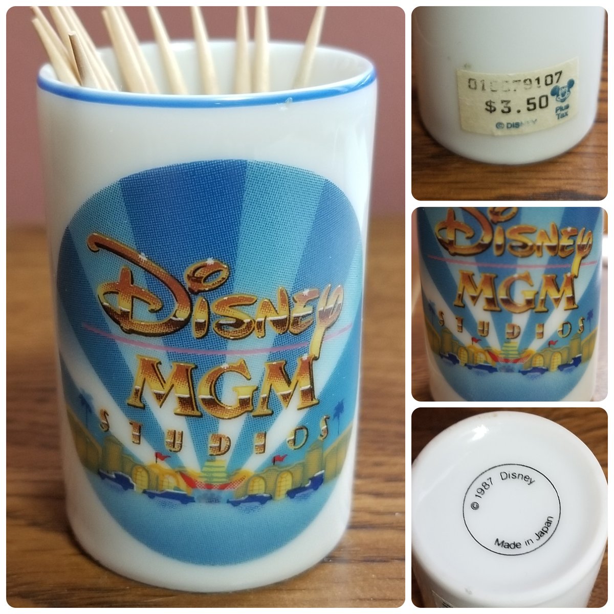TeriE's tweet photo. VINTAGE #WaltDisneyWorld MGM STUDIOS #ShotGlass Japan Collectible NEW w TAG #Vintage80s

https://t.co/lC9olmevcX

#disneyana #disneyparks #disneysouvenirs #disneyhollywoodstudios #WDW #DisneyMGMStudios #collectibles #disneycollectibles #MadeinJapan #shotglasscollectibles #barware https://t.co/CfR88oN9Jc