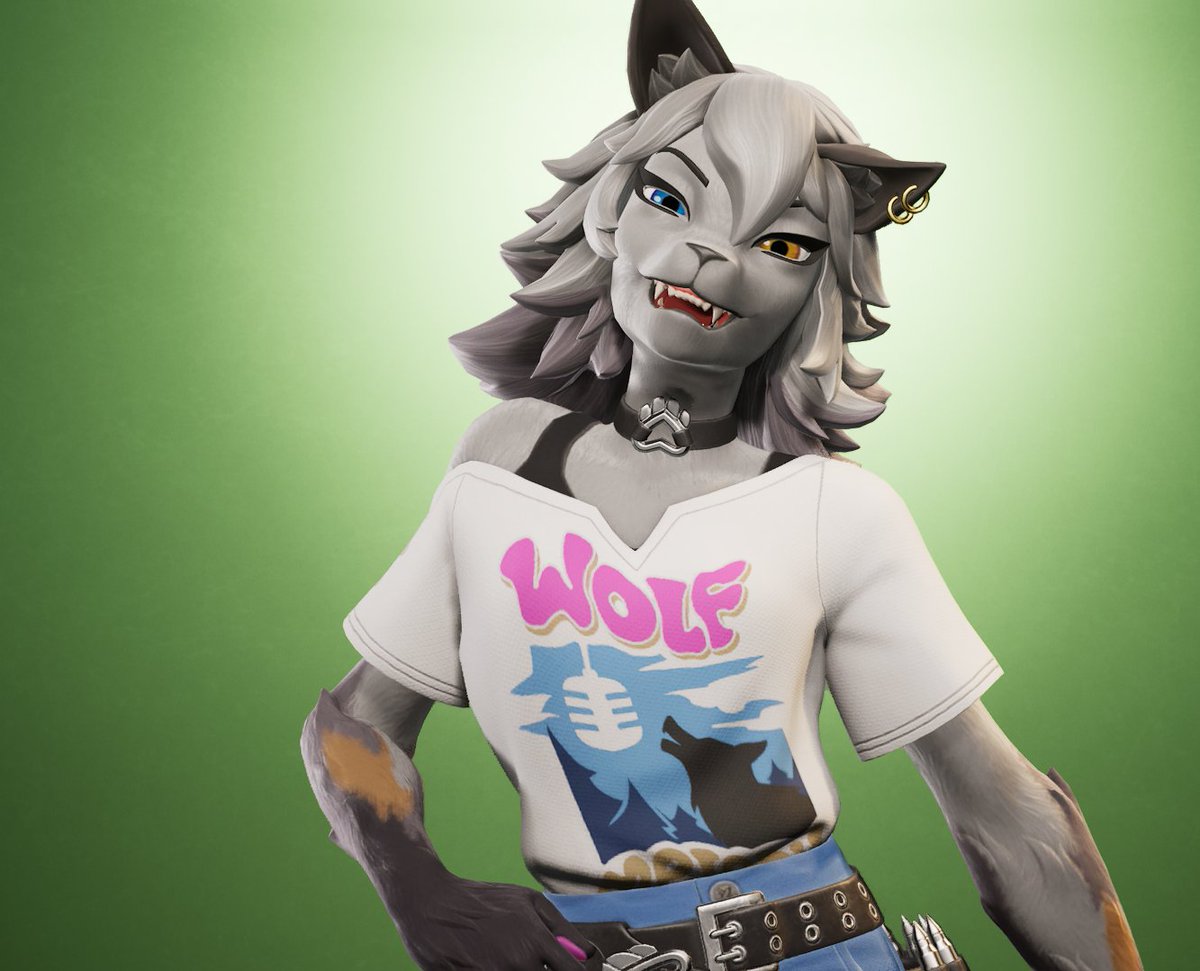 TrulyWolfie_FN's tweet photo. Yoooour Daily Dose Of #Wolfie!💖(1/2)
#fortnite #fortography #fortographystudio #furry https://t.co/NOBwfxCvW3