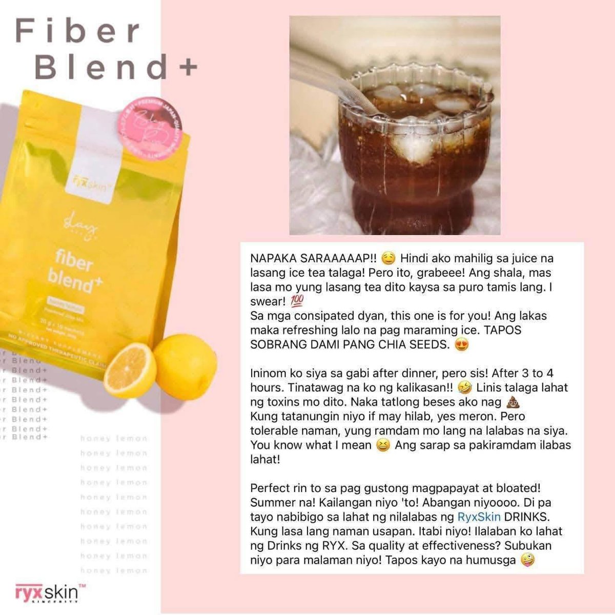 haliey_nelson's tweet photo. 🤞🏼 TODAY'S MANTRA: Choose wellness from the inside out. 😌💚
Refresh your day with RYX Fiber Blend+—a delicious honey-lemon flavored drink 🍋🍯 that's low in calories and high in fiber to support your daily wellness routine. ✨ Infused with
• https://t.co/k6n6IEuZdt