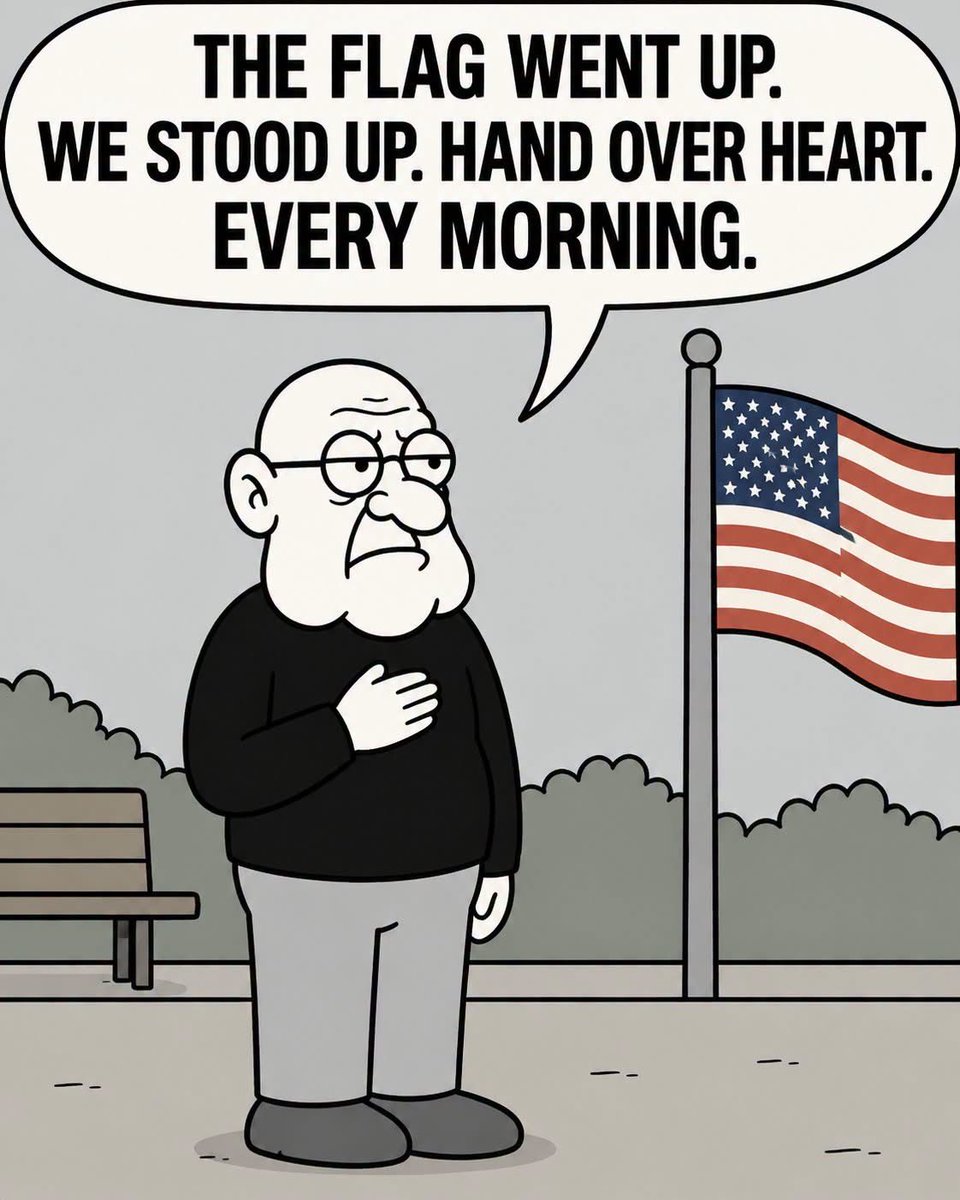 MAGA__Patriot's tweet photo. Simple routine, lasting memory. https://t.co/LG3KcB7QQI