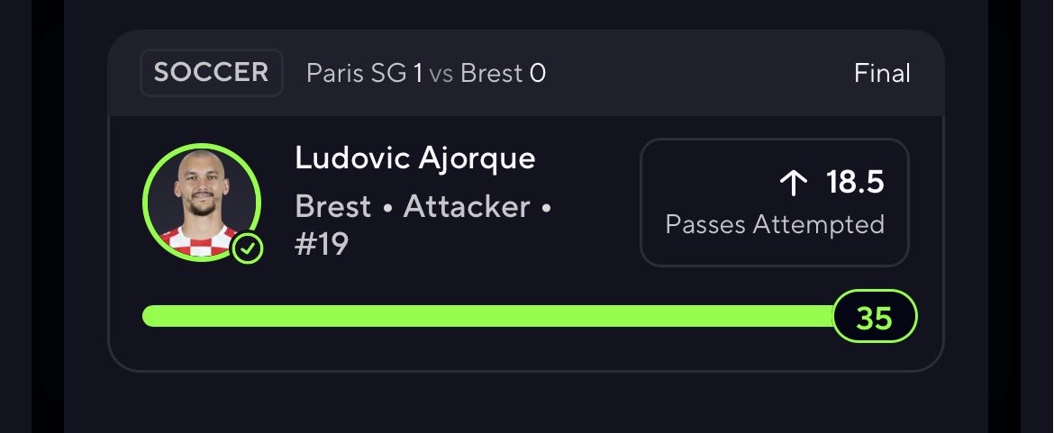 SoccerWinsOnly's tweet photo. 🚨SOCCER POTD WINS AGAIN🚨

42-3 RUN

Ludovic✅

We absolutely sniped this line guys!

#soccerbets #sportsbetting #freepicks https://t.co/94EKNORC1g