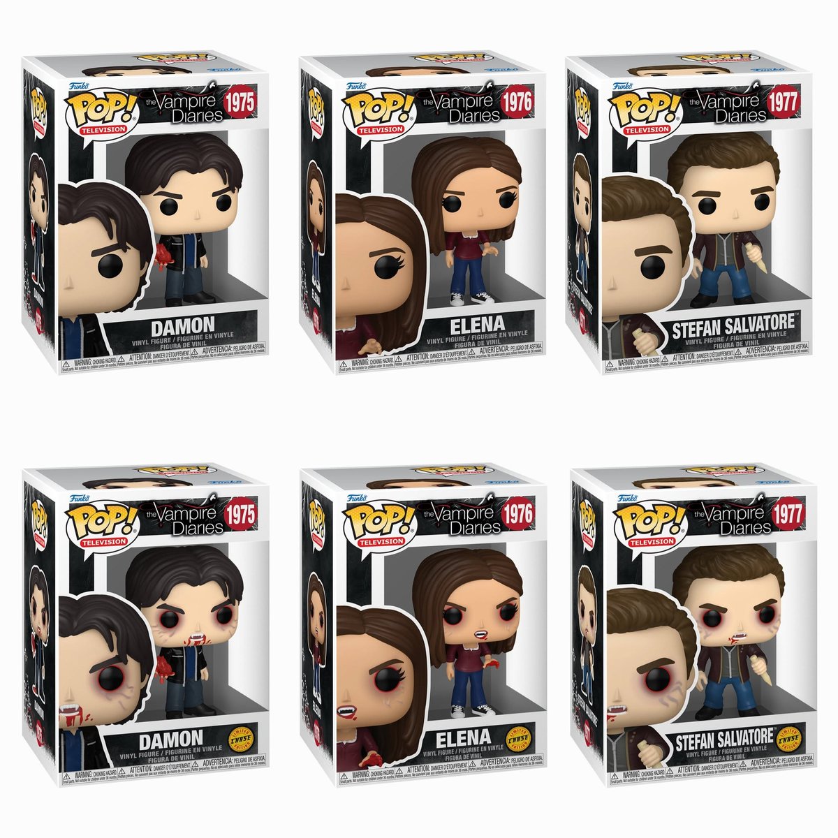 sboficial's tweet photo. EU QUERO! Funkos de The Vampire Diaries são anunciados.

Damon, Elena e Stefan terão duas versões cada.