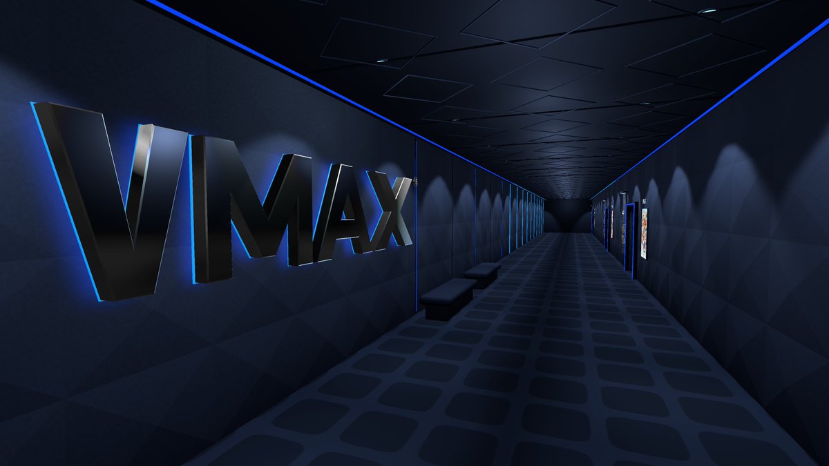 ___7mii's tweet photo. VRの中に、自分たちだけの映画館を。 
🎬 VMAX CINEMA 販売開始 
 3つの独立したシアターを備えた、本格VRChatシネマワールド。

各館で別々の映像を同時上映可能。 
音響も完全分離されており、館外に出るとその館の音は聞こえません。 
高級シネマシート、プレミアムベッド席、映画館らしいリバーブ音響、間接照明など、空間・音響・質感までこだわって制作しました。