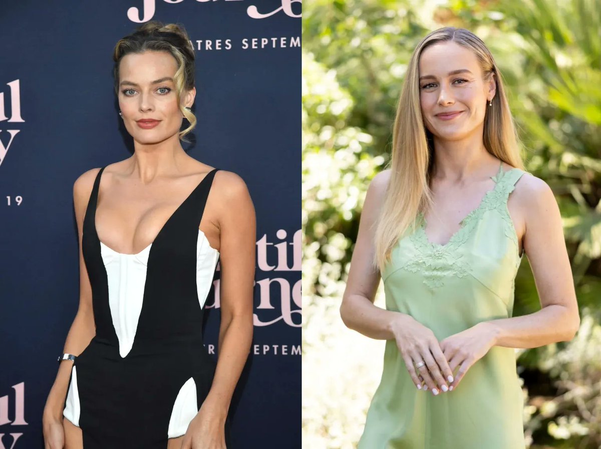 BrieisMommy's tweet photo. Margot Robbie &amp; Brie Larson https://t.co/OWIkxkgoCT
