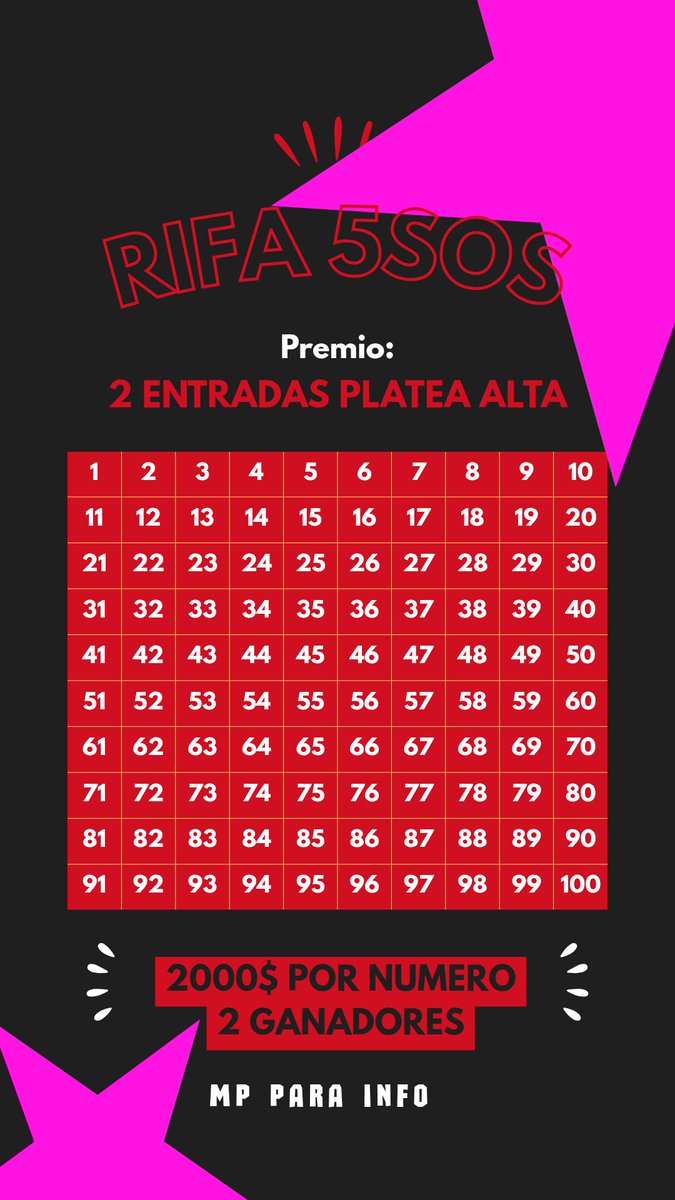 ramiaranda2's tweet photo. hola! con mi novia @solrdlf intentamos vender nuestras entradas para 5sos pero no pudimos asi que decidimos hacer una rifa con dos ganadores, el sorteo seria el miércoles a la mañana @Oficial5SOSARG @Arg5SOSOficial @5sosarg #argentina #eastour https://t.co/ei0ZnuZMD8