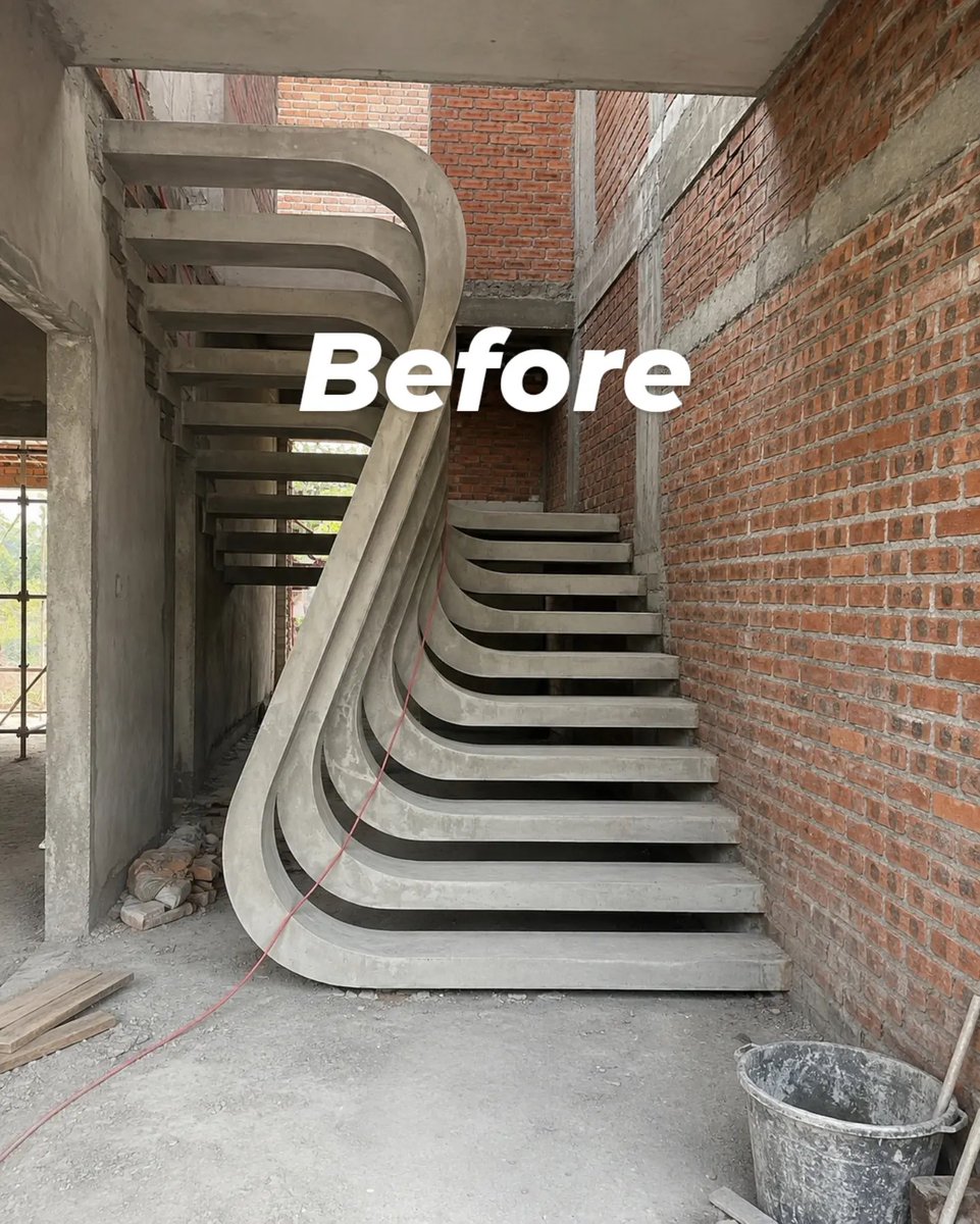 sehviyat's tweet photo. the staircase has an aura. https://t.co/YI0fumkysk