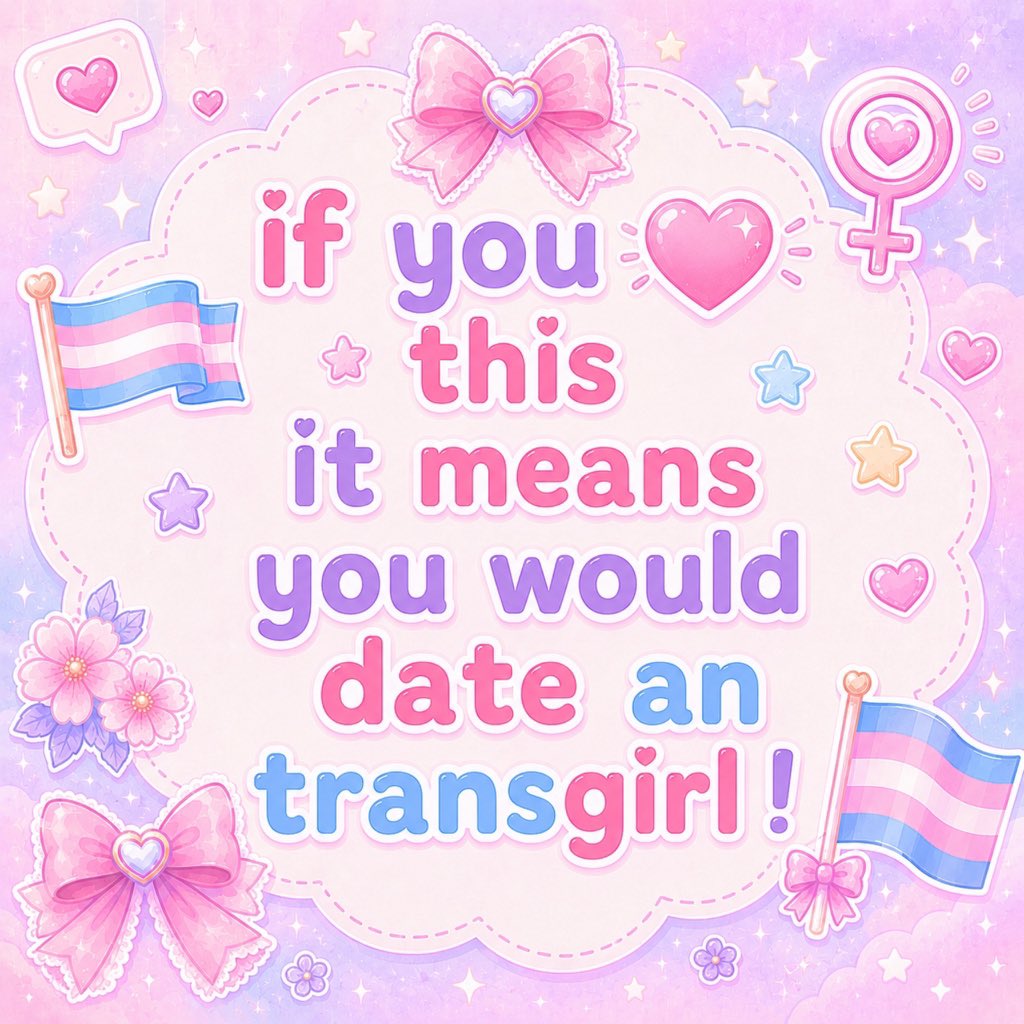 Datwytrans's tweet photo. Don’t be shy 🏳️‍⚧️ https://t.co/4iGeUzuUv2