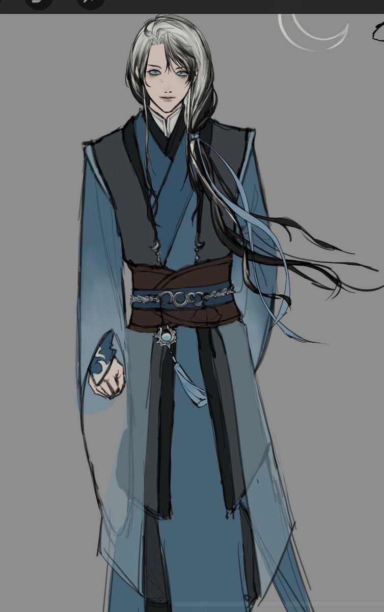 Dinosaurs_Fig's tweet photo. another #wip 

#mdzs #ocart https://t.co/DVIQqQK7z3