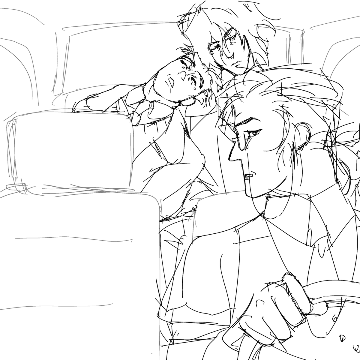Piysek's tweet photo. 6:00 #hellsing #waltercdornez #alucard #arthurhellsing https://t.co/g7j9Qpe7sM