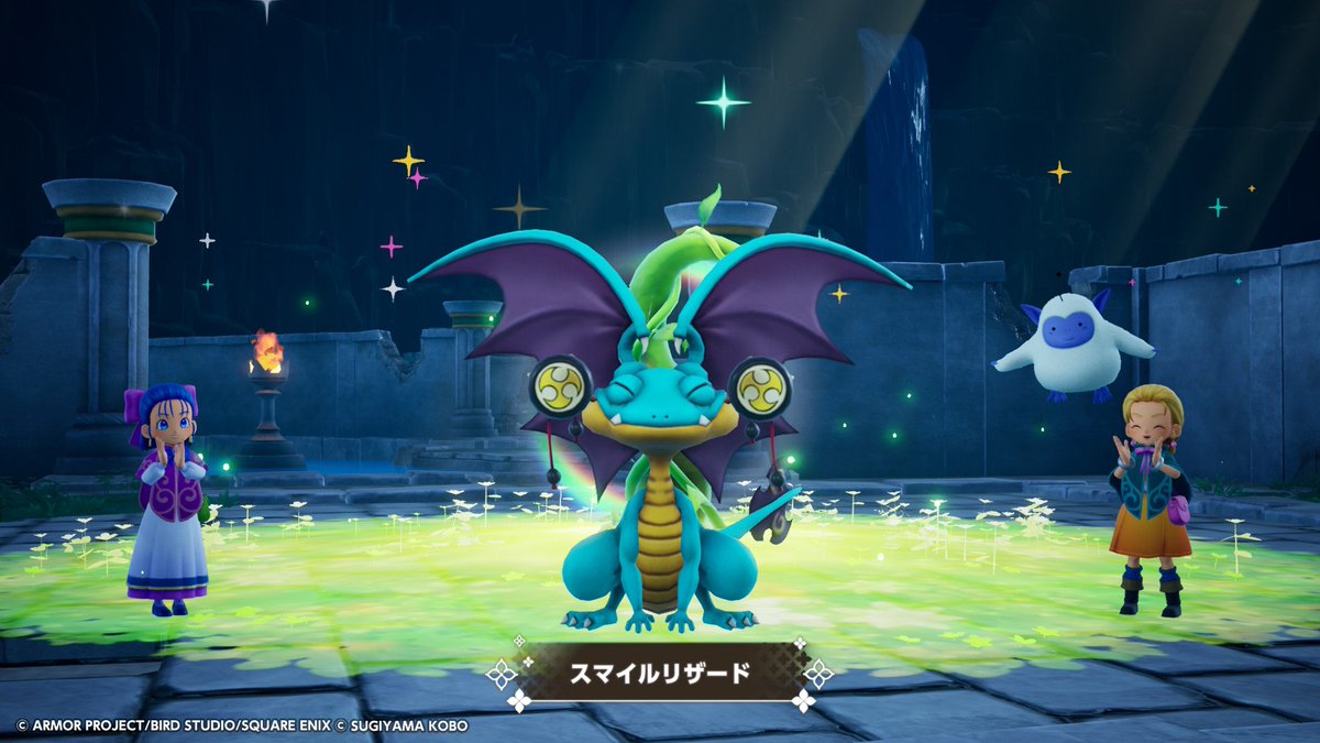 SickRoot1001's tweet photo. ドラクエモンスターズ4の体験版で、好きなモンスターが配合で手に入りはじめて満足な根っこです！！ https://t.co/o9g1GnH6B9