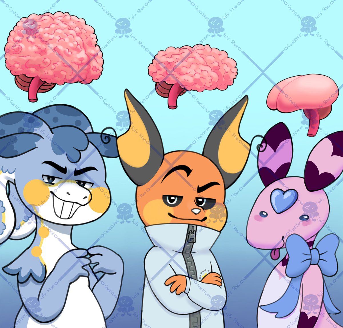 slimesofy_'s tweet photo. YCH Brains 🧠 
#commission #ych https://t.co/iiBxJFS4oz