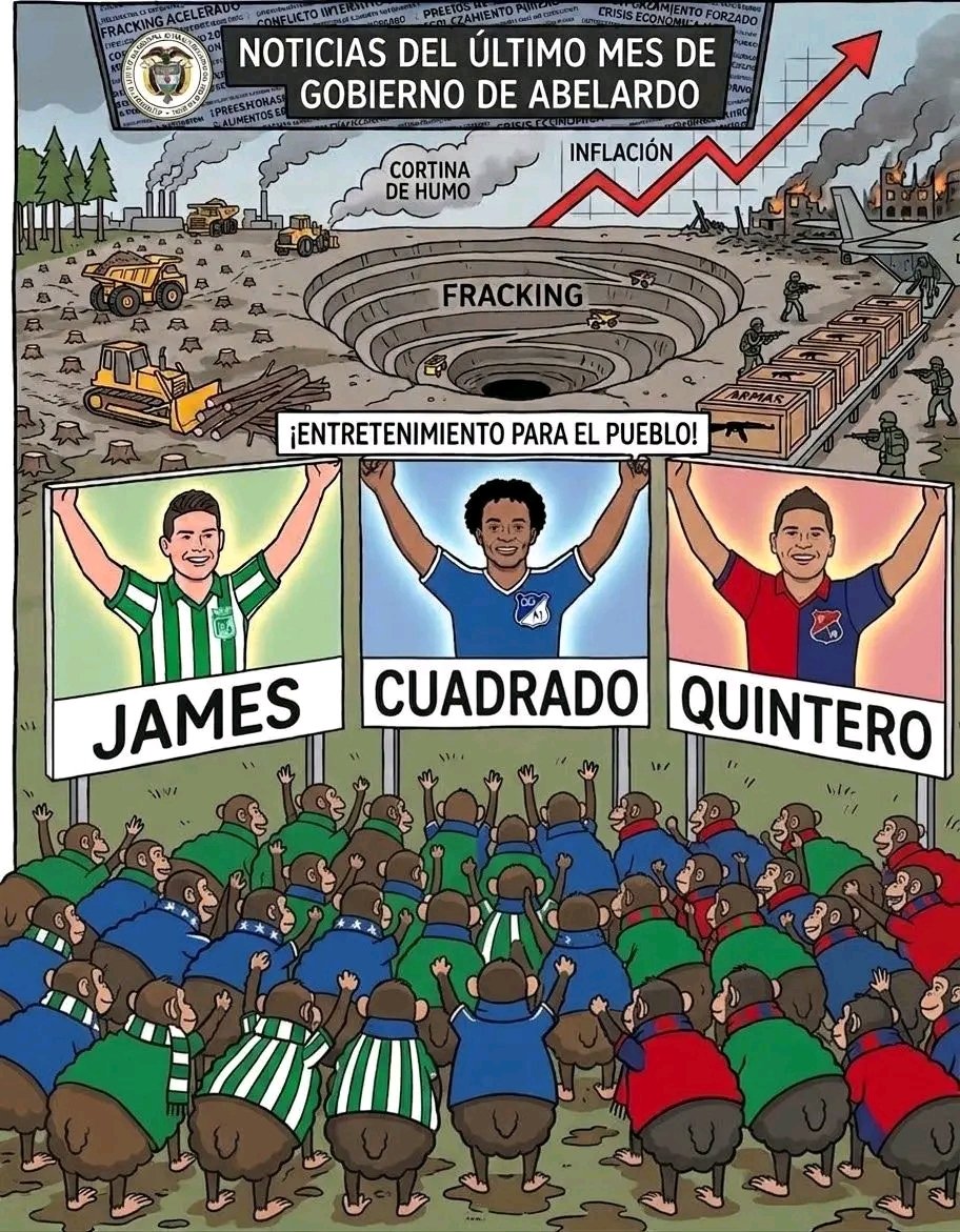 Santiagesc's tweet photo. No caigan tan fácil https://t.co/40glrjObjs