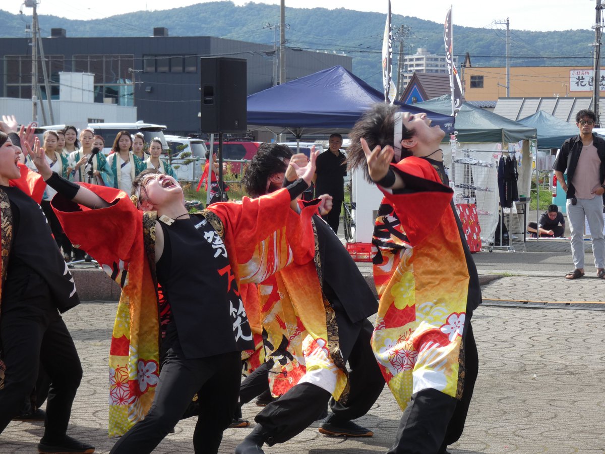 ebichan6pei's tweet photo. ソーランハートフェスより
一祭万笑　その２ https://t.co/T72urMed6a
