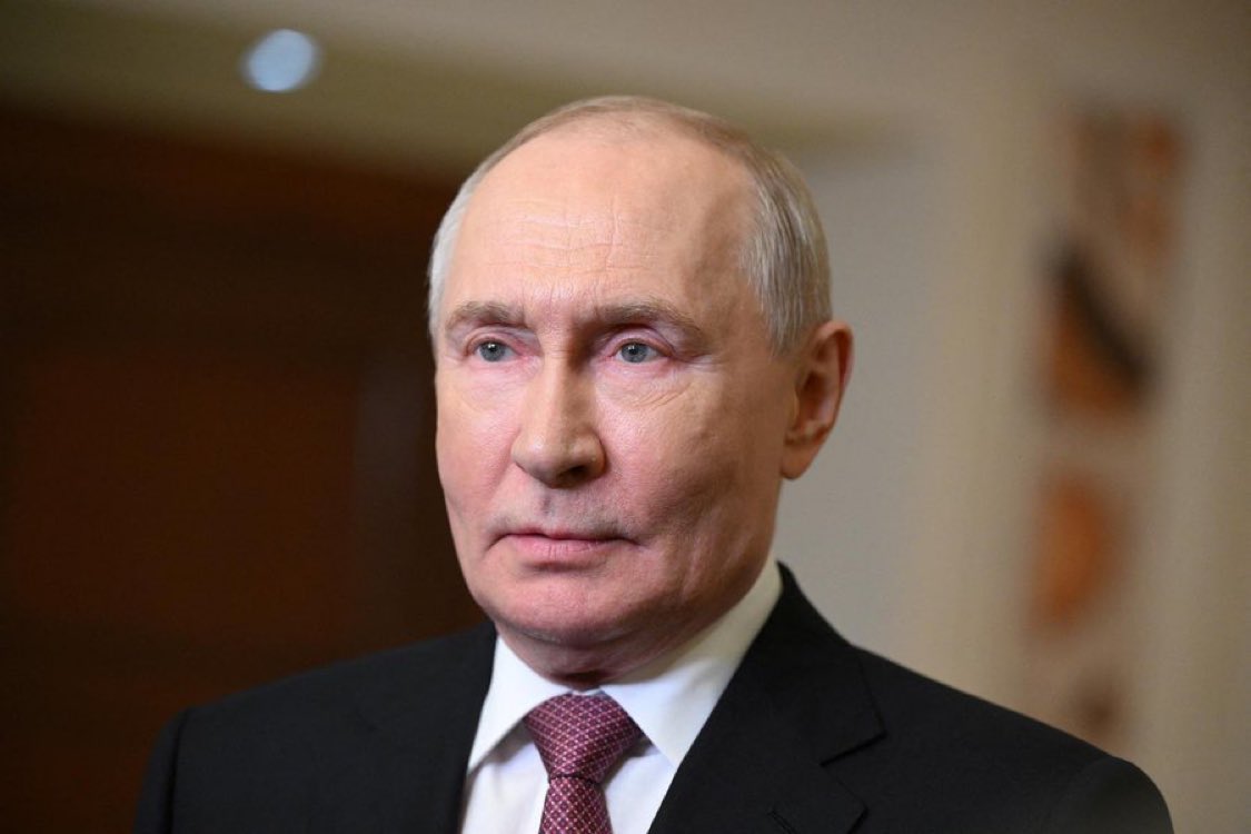 LivesUltra's tweet photo. NATO troops in Ukraine would mean war with Russia – Putin https://t.co/3h5jBiH1LE