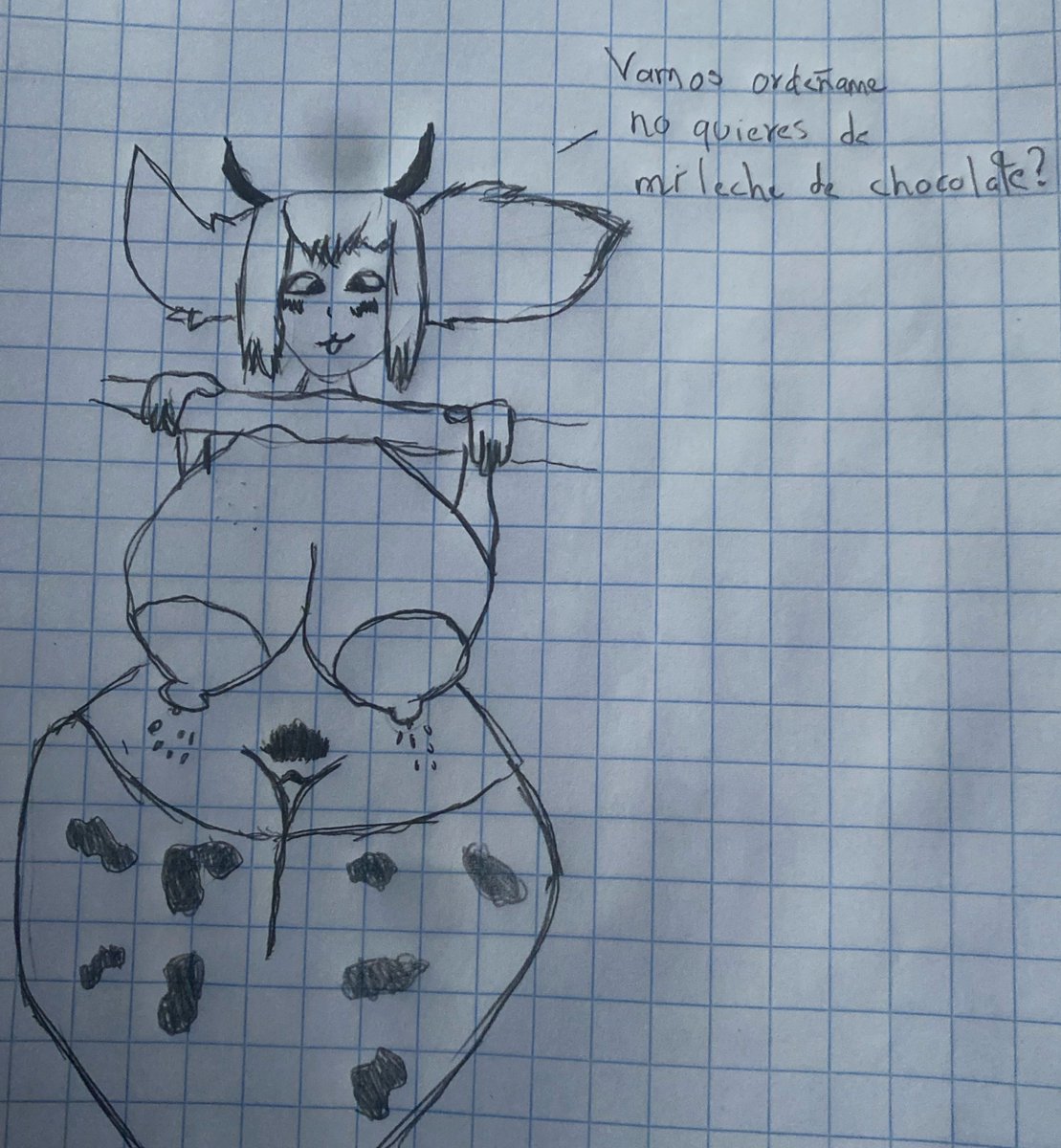Tayron_999's tweet photo. Dibujo que me hizo mi amigo @SebastianP52352, gracias me encanto la Mandy ♥️ https://t.co/synO7lDHbR