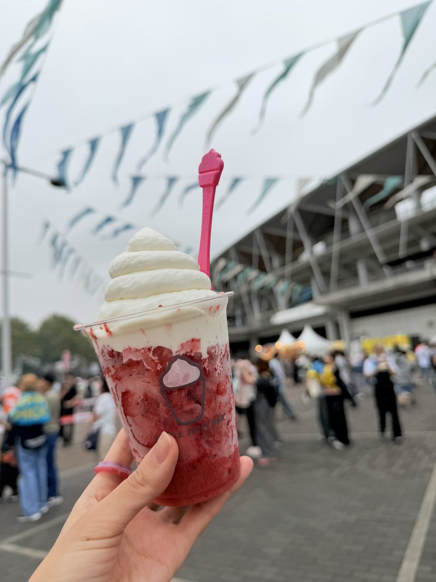 LovebirdsK's tweet photo. いちごけずりんはおかわりもした🍓 https://t.co/S0HUyDWENJ